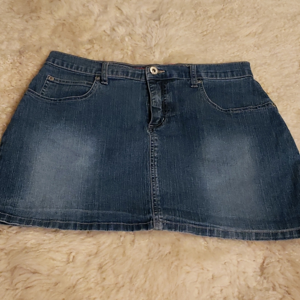LazerJeans Skirt